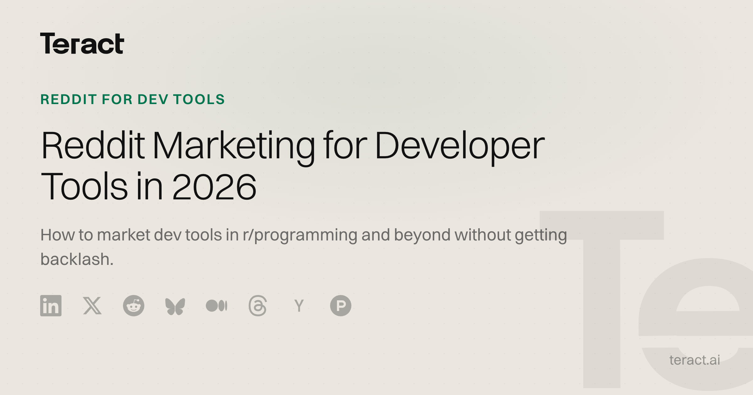 Reddit Marketing for Dev Tools 2026: Subreddit Directory